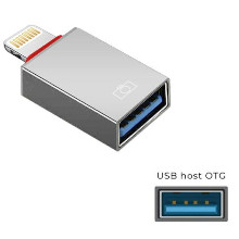 ADATTATORE DA LIGHTNING A USB SILVER