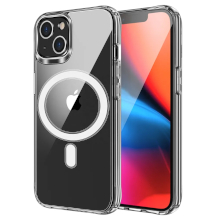 CUSTODIA CON SUPPORTO MAGSAFE PER IPHONE 17 TRASPARENTE