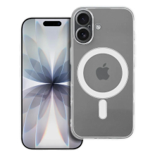 CUSTODIA CON SUPPORTO MAGSAFE E PROTEZIONE FOTOCAMERA PER IPHONE 17 TRASPARENTE