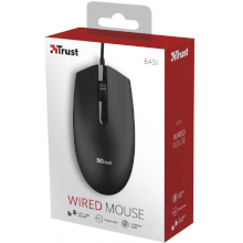 MOUSE OTTICO USB 1200DPI TRUST BASI 24271