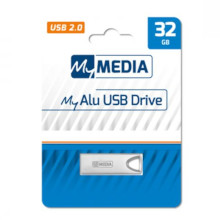 PENDRIVE MY MEDIA 32GB 2.0 ARGENTO IN METALLO