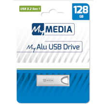 PENDRIVE MY MEDIA 128GB 3.2 ARGENTO IN METALLO