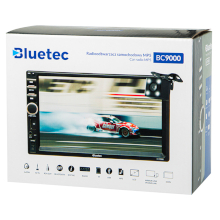AUTORADIO TOUCHSCREEN BLUETOOTH BC900 2 DIN DA 7 POLLICI + TELECAMERA DI RETROMARCIA