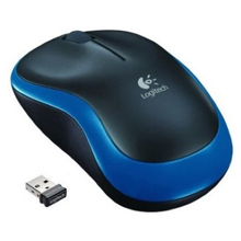 MOUSE WIRELESS M185 BLUE LOGITECH