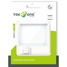 LUCE NOTTURNA CON INTERRUTTORE 6500K BIANCA