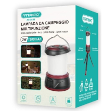 LAMPADA SOLARE DA CAMPEGGIO LUCE CALDA 3W 1200MAH