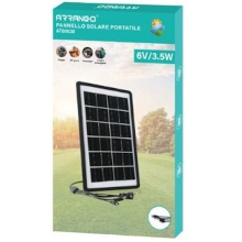 PANNELLO SOLARE PORTATILE 6V 3.5W