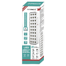 LAMPADA DI EMERGENZA A LED DA PARETE A 30 LED