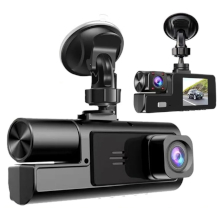 DASH CAM DVR PER AUTO CON 2 TELECAMERE