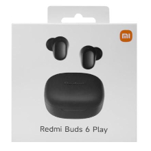 AURICOLARI XIAOMI BLUETOOTH REDMI BUDS 6 PLAY NERI