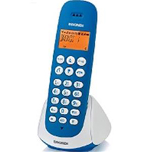 TELEFONO CORDLESS BRONDI ADARA BIANCO AZZURO