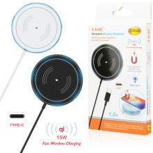 CARICABATTERIA WIRELESS QI 15W