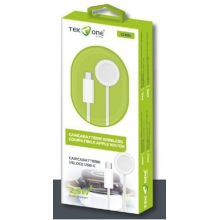 CARICABATTERIA WIRELESS CON CAVO USB-C PER APPLE WATCH 2.5W BIANCO CH05