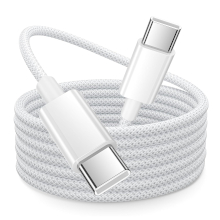CAVO PER IPHONE 17 USB-C USB-C BIANCO 1M BULK