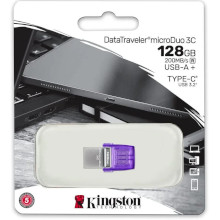 PENDRIVE USB KINGSTON 128GB DUAL USB-A+USB-C