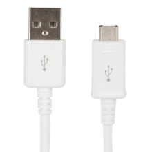 CAVO MICRO USB 1 MT BIANCO BULK