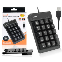 TASTIERINO NUMERICO CON TASTI MECCANICI USB