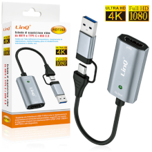 ADATTATORE DA HDTV A TYPE-C + USB 3.0