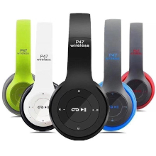 CUFFIE BLUETOOTH STEREO P47 PER SMARTPHONE E COMPUTER WIRELESS