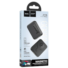 POWER BANK HOCO J117A 10000MAH PD20W + QC3.0 RICARICA WIRELESS MAGSAFE NERO
