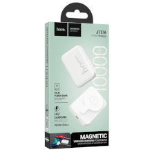 POWER BANK HOCO J117A 10000MAH PD20W + QC3.0 RICARICA WIRELESS MAGSAFE BIANCO