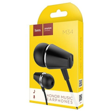 CUFFIE IN-EAR HOCO M34 CON MICROFONO NERE