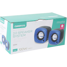 SPEAKER 2.0 ALIMENTATI USB COLORE BLU