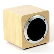 CASSA SPEAKER OMEGA 5W BLUETOOTH IN LEGNO - DIAMETRO SPEAKER 4 POLLICI