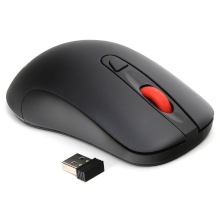 MOUSE OMEGA OM-520 1200/1600 DPI 4D WIRELESS NERO