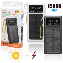 POWER BANK CON RICARICA SOLARE 15000MAH