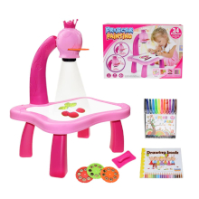 PROIETTORE PER DISEGNI BAMBINI ROSA PD7 CON SET PENNARELLI