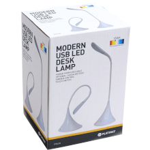 LAMPADA DA TAVOLO 3,5W FLEXIBLE USB BIANCA