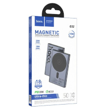 POWER BANK MAGSAFE 5000MAH HOCO Q32 20W GRIGIO