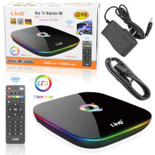 BOX TV ANDROID 10.0 Q96 4K 8GB RAM + 32GB ROM