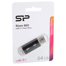 PENDRIVE USB 3.2 SILICON POWER 64GB NERA