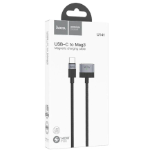 CAVO MAGNETICO TYPE-C / MAGSAFE 3 HOCO U141 140W 5A 1.8M NERO