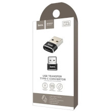 ADATTATORE OTG UA6 DA USB A TYPE-C NERO