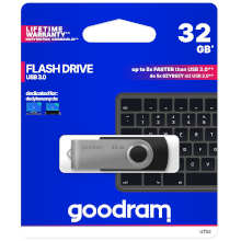 PENDRIVE GOODRAM TWISTER USB 3.0 32 GB BLACK