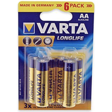 VARTA BATTERIA STILO LONGLIFE AA BLISTER 6PZ