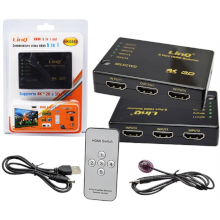 SWITCH HDMI 5 IN 1 CON TELECOMANDO