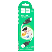 CAVO HOCO X90 USB MICRO-USB 2.4A 1M BIANCO-NERO